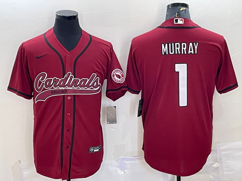 Men's Arizona Cardinals Kyler Murray #1 Red Jersey Joint Edition